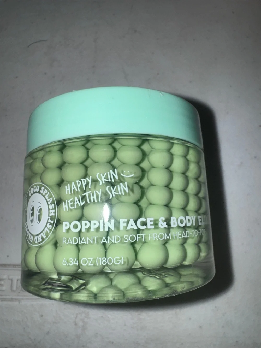 Splash hydrating face